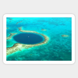 The Great Blue Hole Sticker